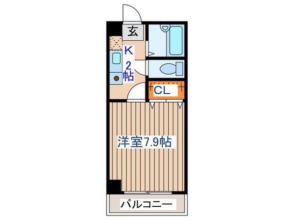 コンフォ－トＫＭの物件間取画像